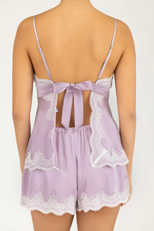 NK Imode Allegra Soulful Tie-back Silk Cami Set